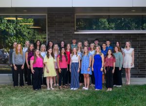 Group photo of Allied Health 1 Fall 2025 class. 